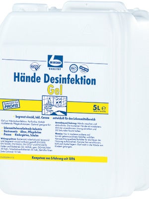 Hände Desinfektion Gel 5 Liter