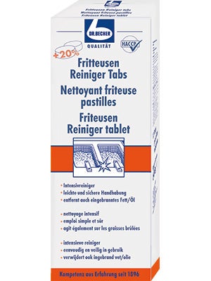 Fritteusen Reiniger Tabs 12 Stk.
