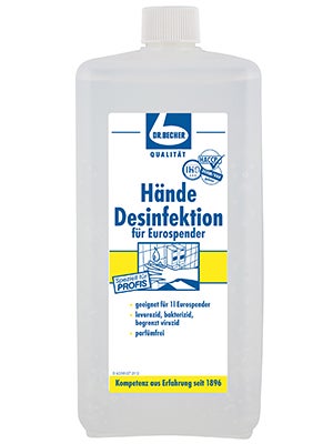 Hände Desinfektion 1 Liter