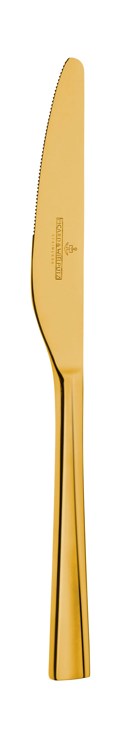 MONTEREY 6160PVD-Gold, Menümesser Monoblock, 232 mm