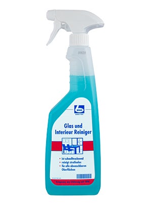 Glas- und Interieur Reiniger 750 ml.