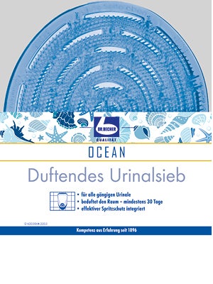 Duftendes Urinalsieb - Ocean 1 Stk.