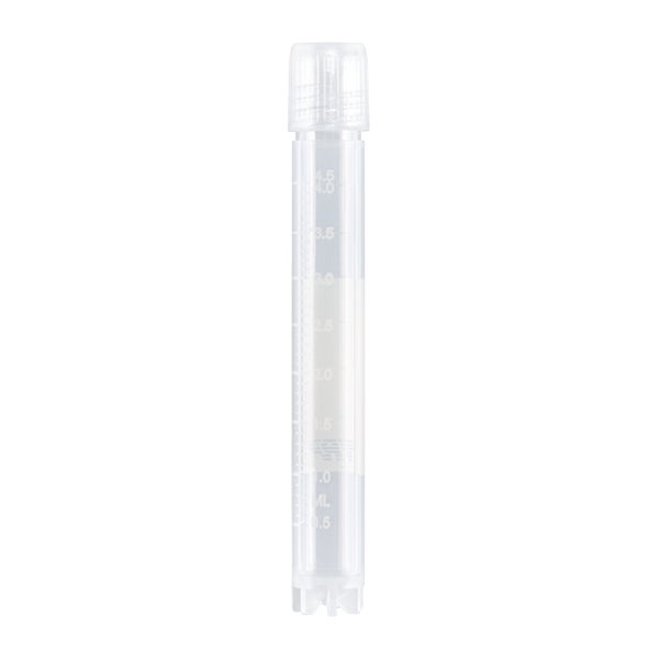 589050 – Cryo tube 4.5 ml,  yellow sample case with 10 pcs.