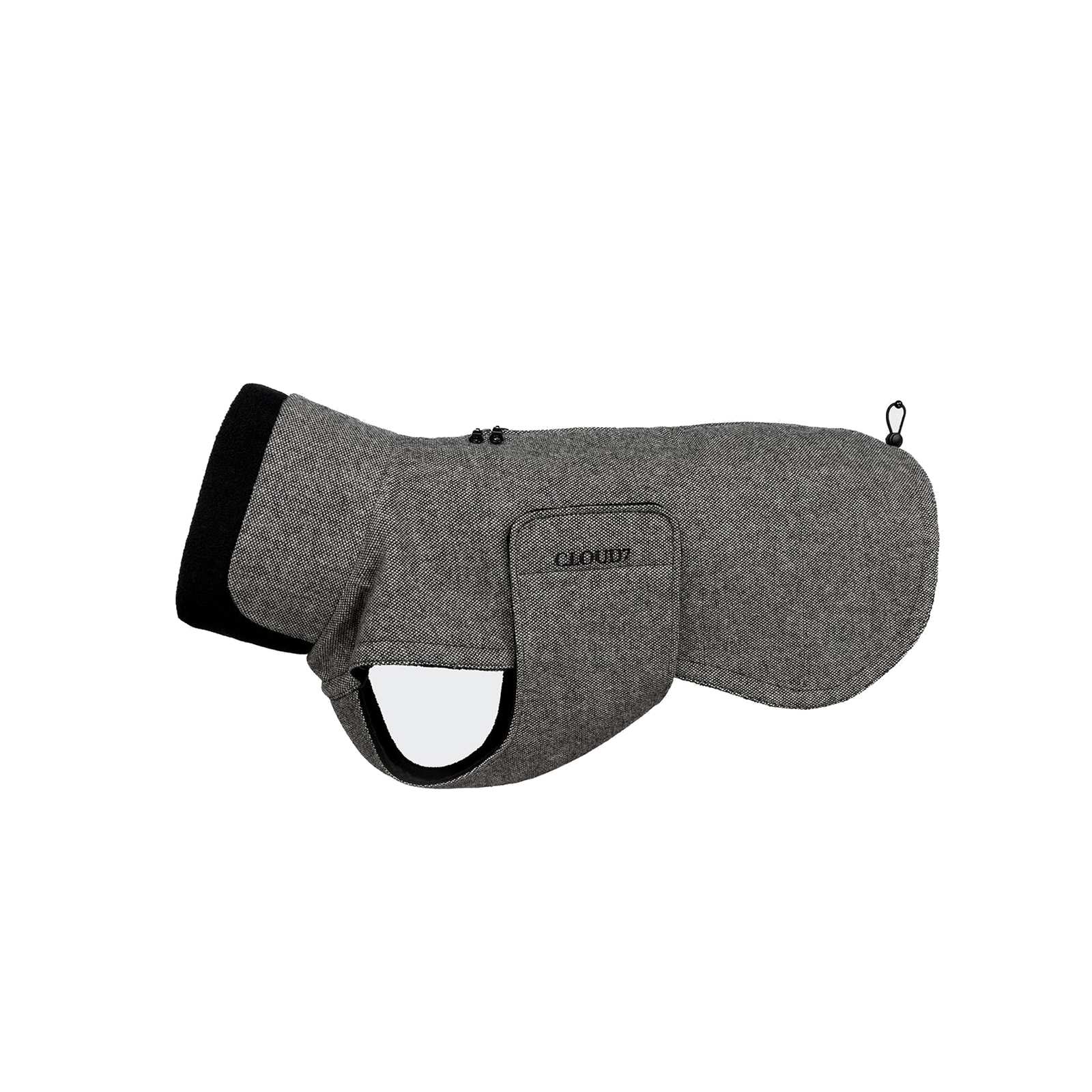 Dog Coat Brooklyn French Bulldog Tweed Black