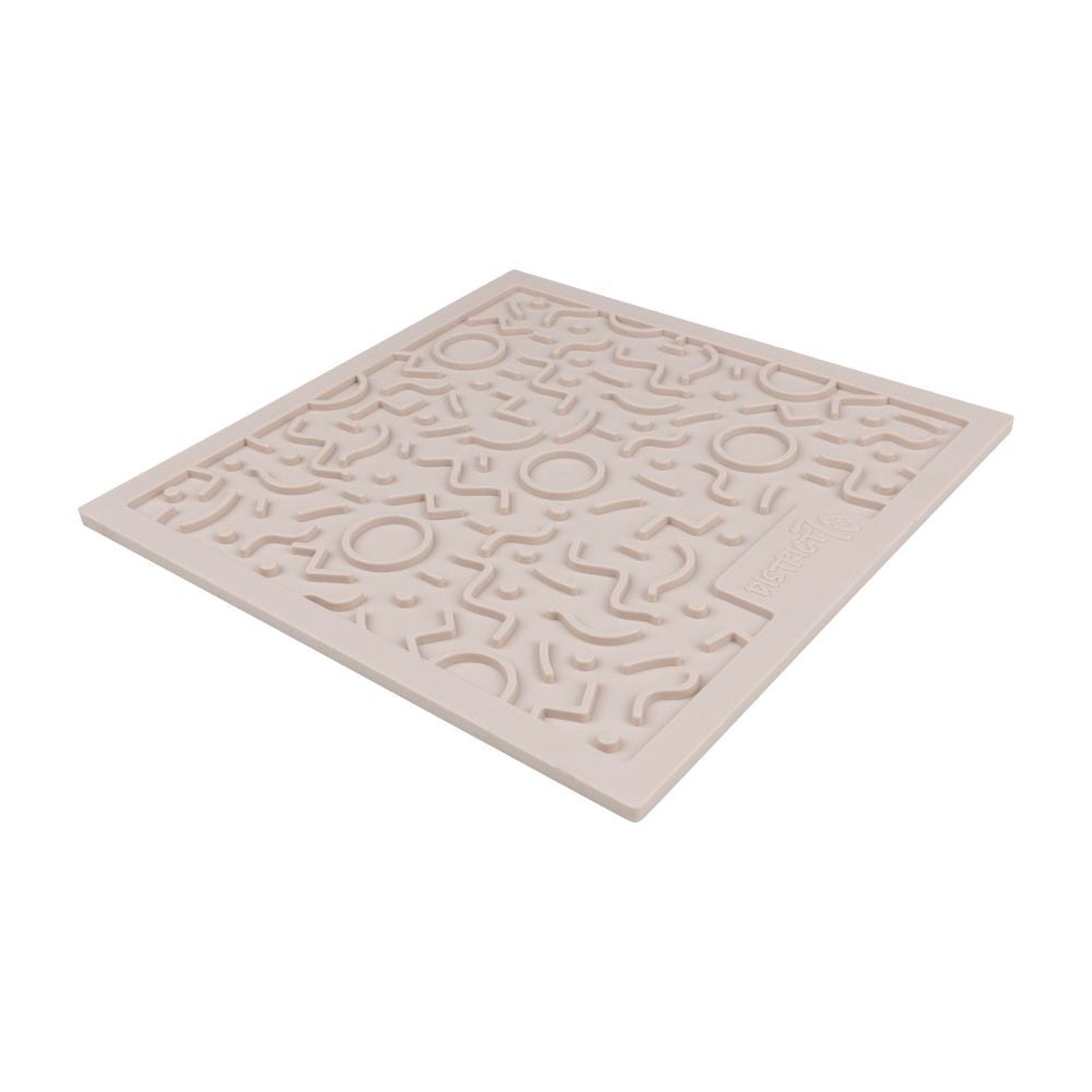 Lick Mat Quest Beige by District 70