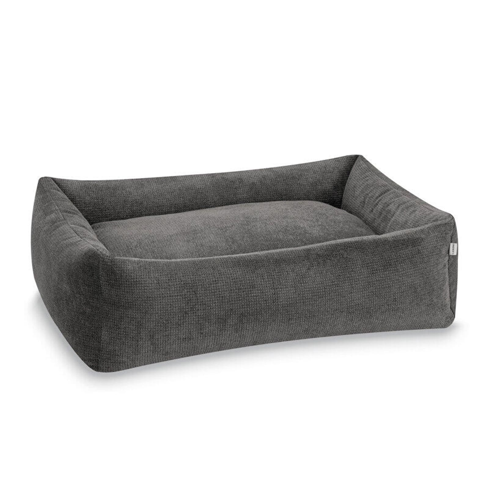Hundebett Kissen Dunkelgrau