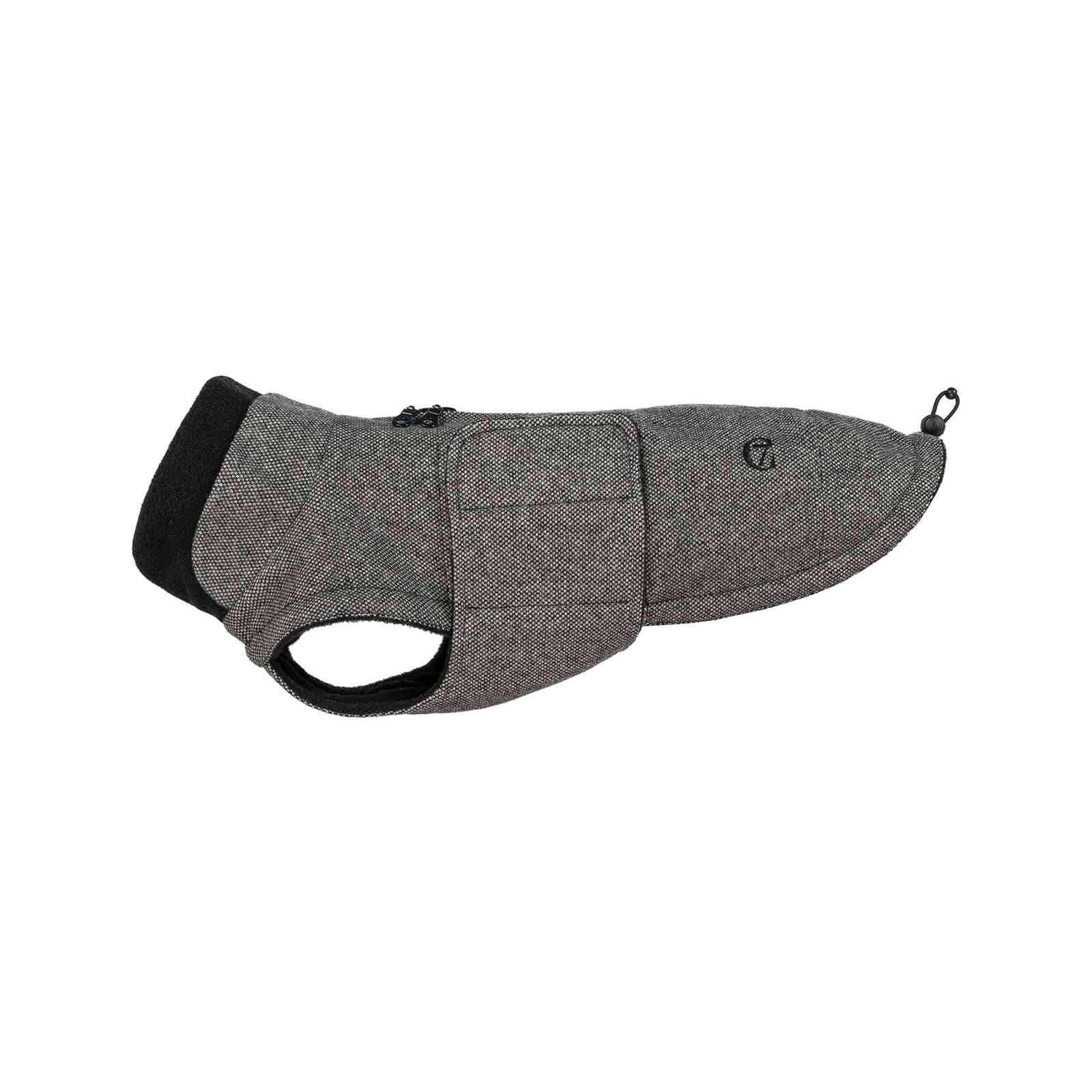 Hundemantel Brooklyn Dachshund Tweed Black