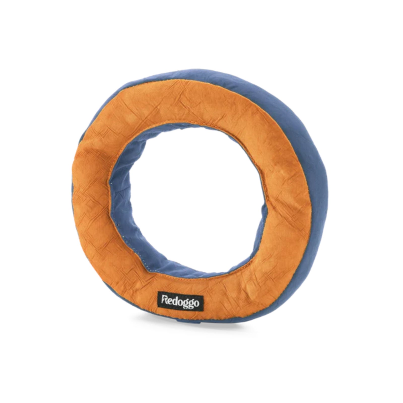 Ring Spielzeug für Hunde in Orange und Blau
