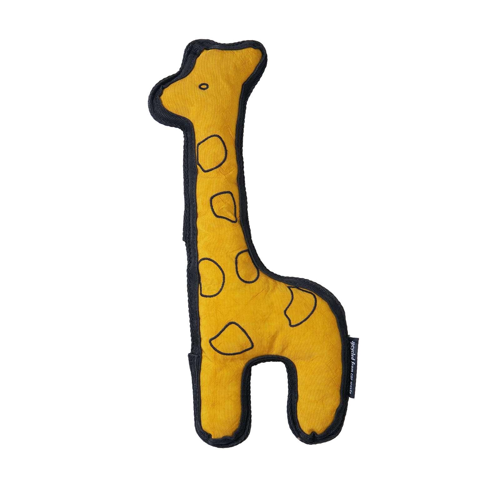 Hundespielzeug Giraffe Gelbschwarz