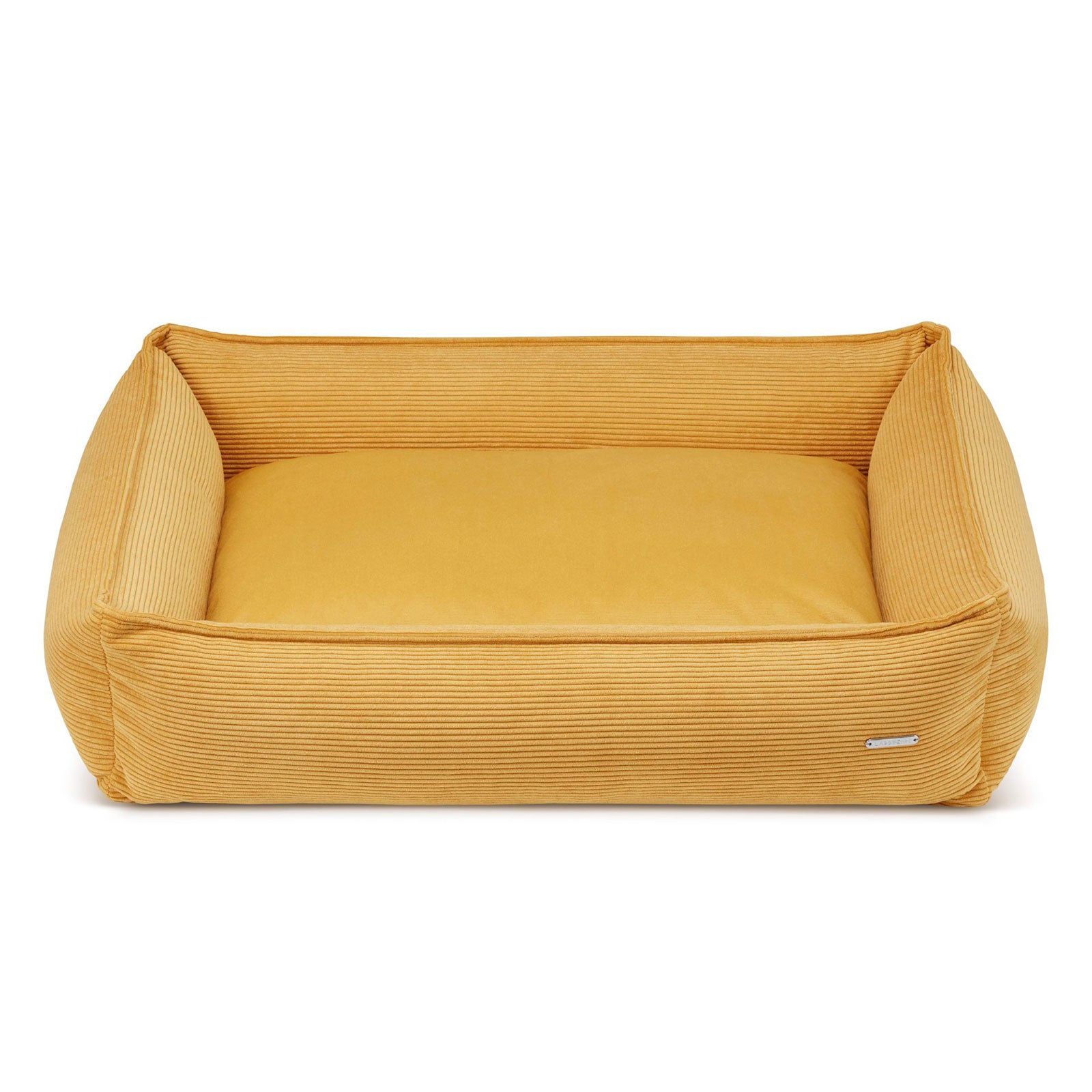 Gelbes Cord Bett für Hunde