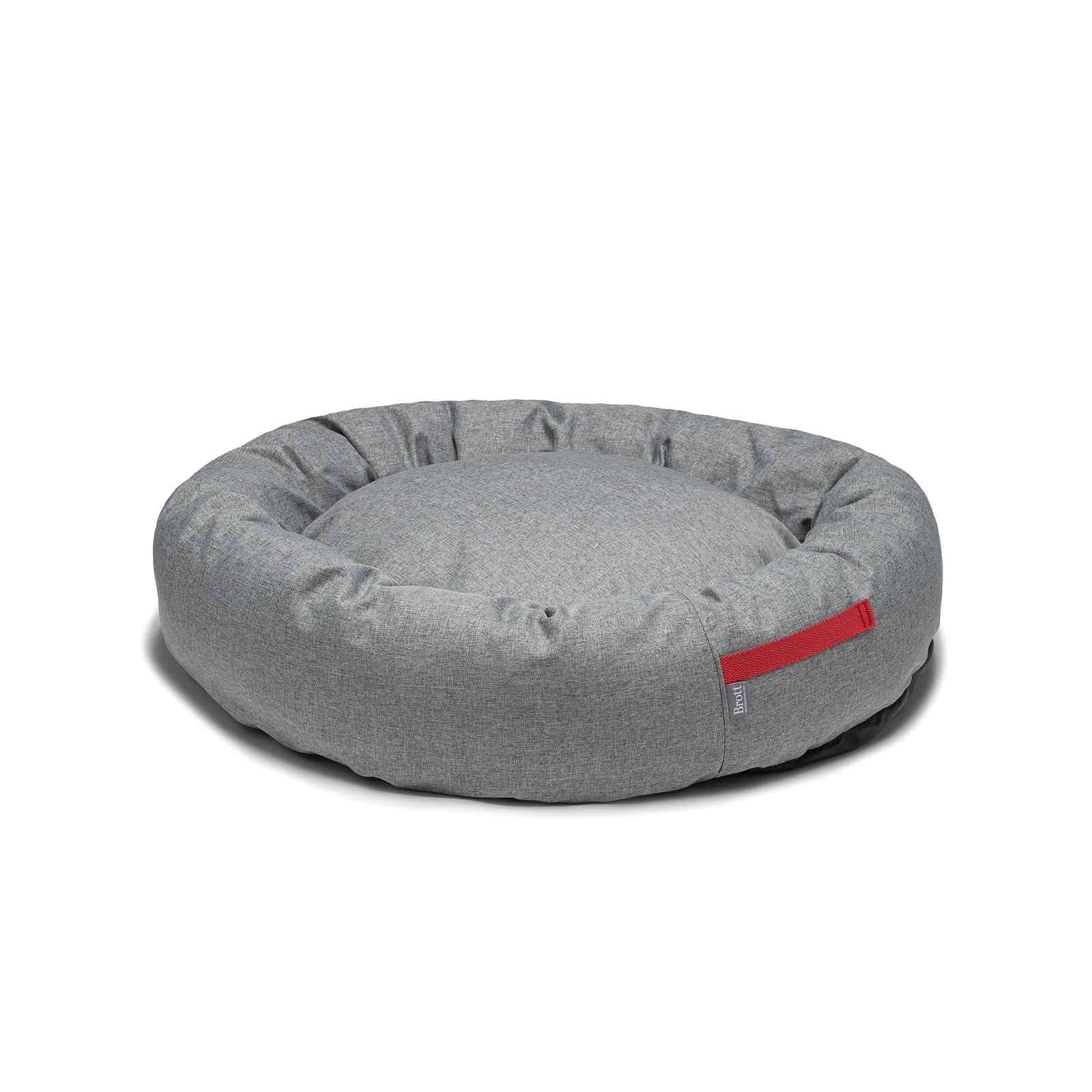 Hundebett ROUND Grey