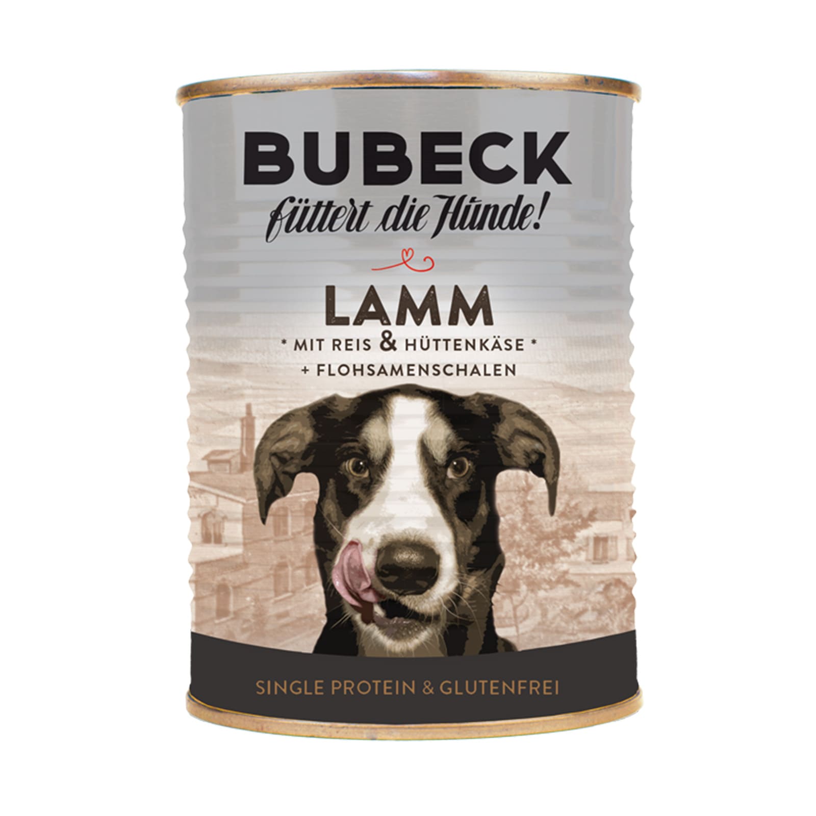 Hundefutter mit Lamm in Dose