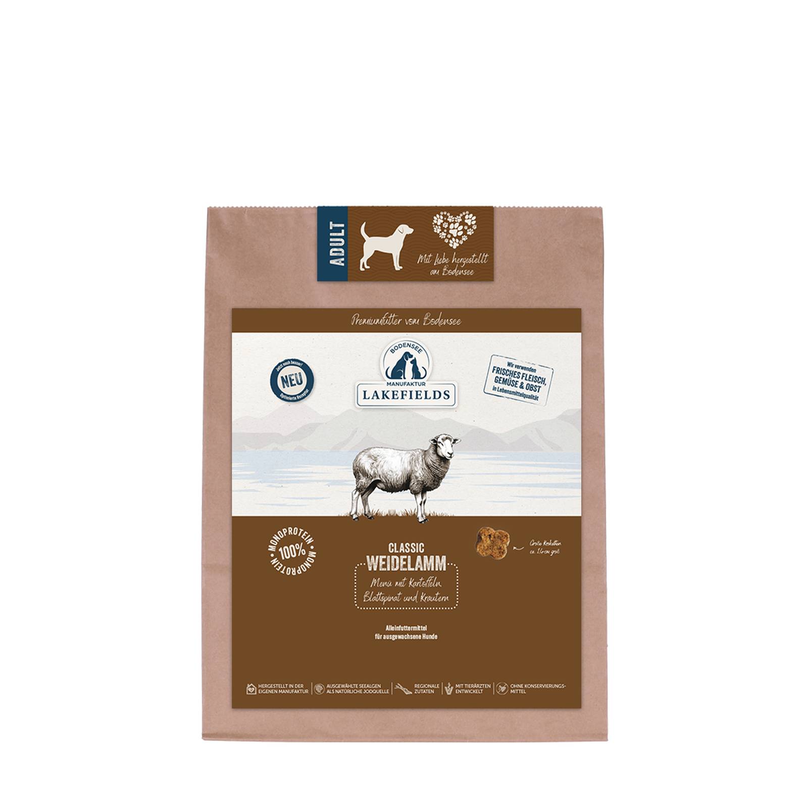 Dry Food Menu Pasture Lamb