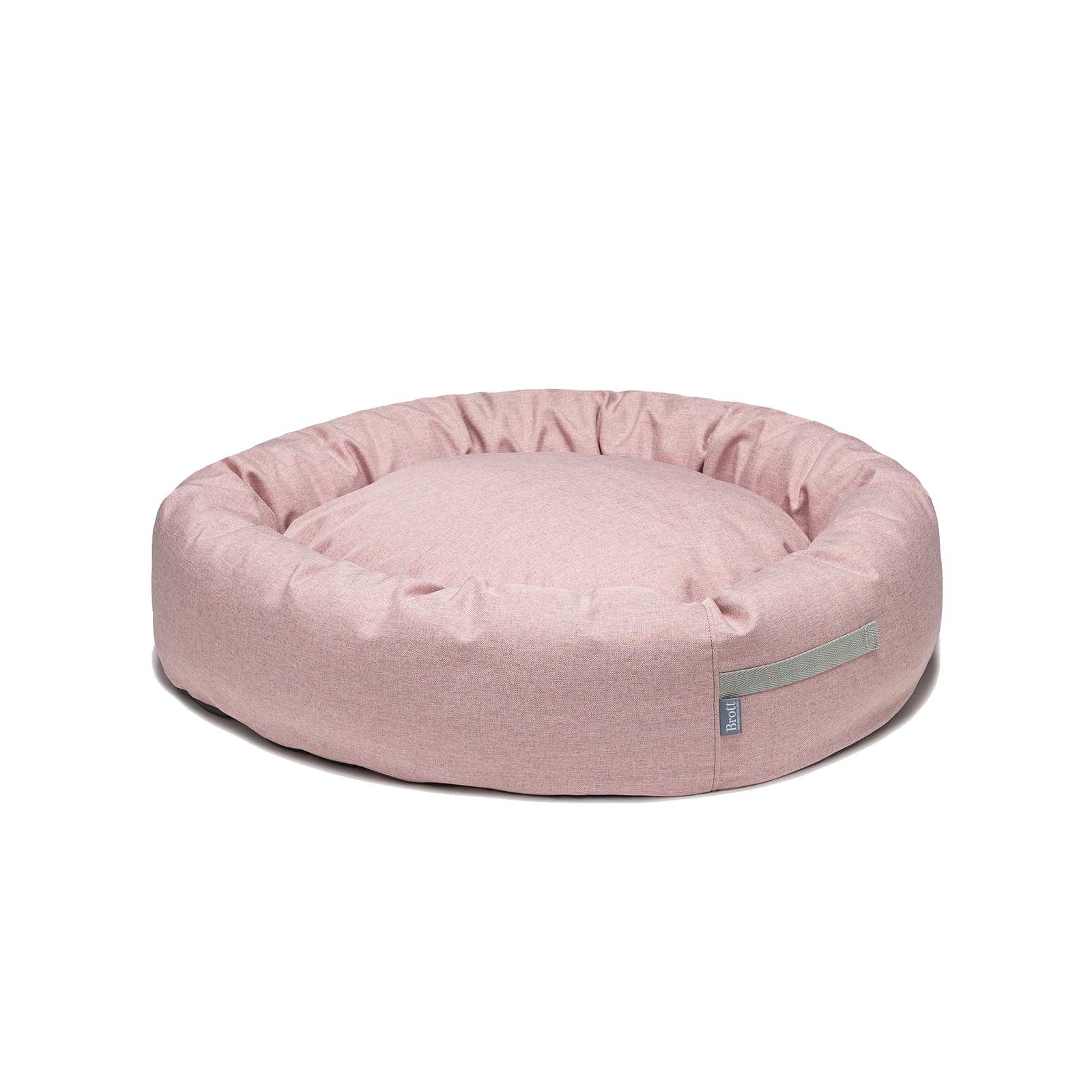 Hundebett Round Soft Pink