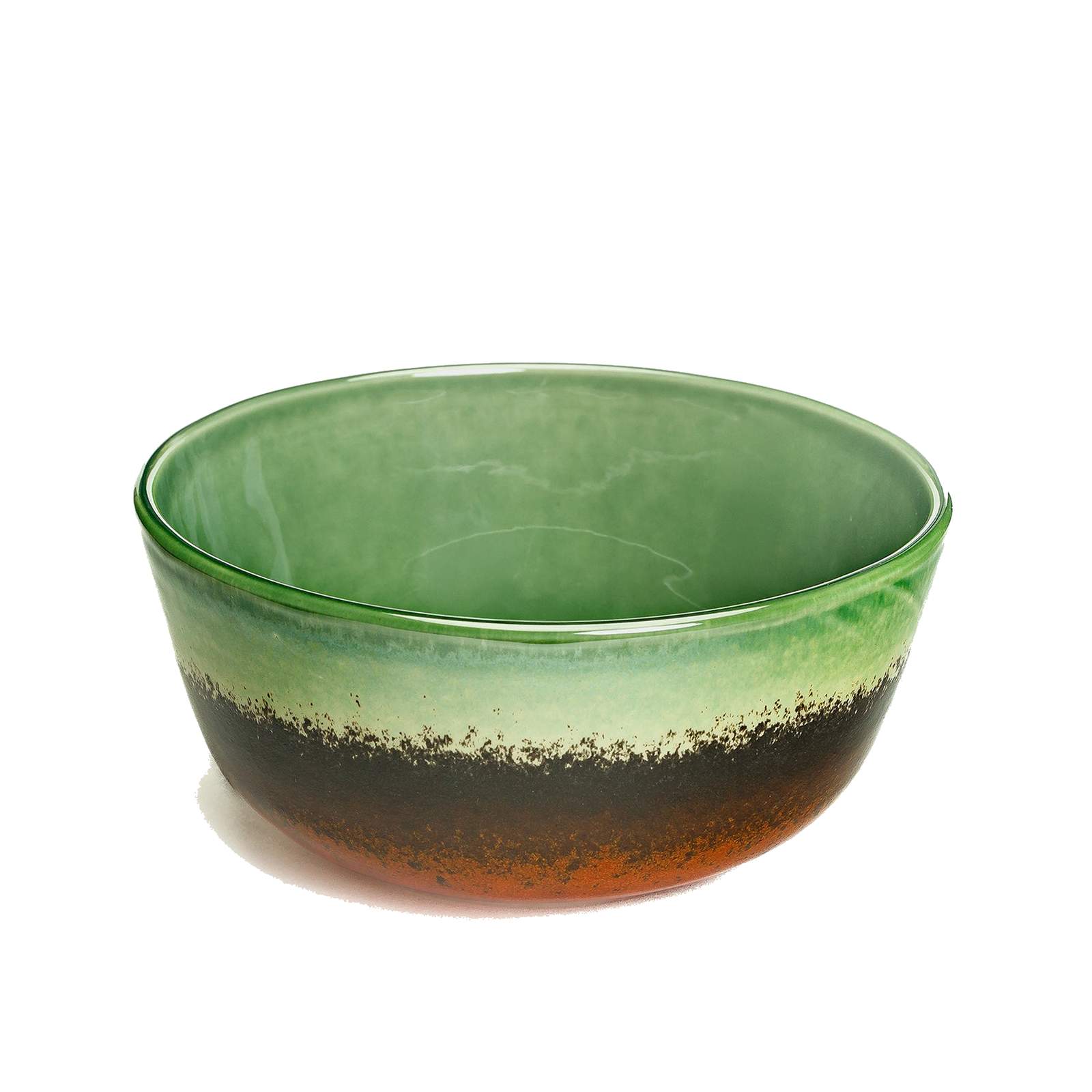 Dog Bowl Annie Green Orange