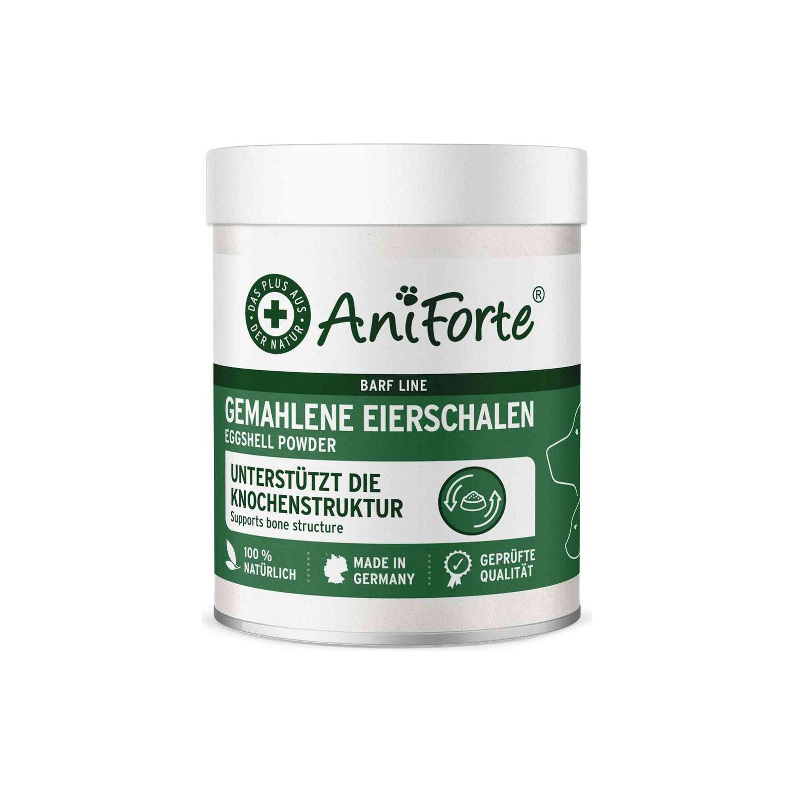 AniForte Gemahlene Eierschalen 250g für Hund und Katze