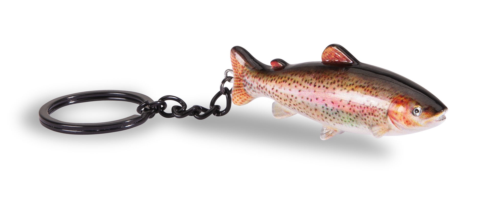 Forellen-Schlüsselanhänger – ein Geschenk mit Herz für Fischliebhaber Naturgetreuer Forellen-Schlüsselanhänger mit silberner Öse – liebevoll gestaltet für Angler, Naturfreunde & als besonderes Geschenk