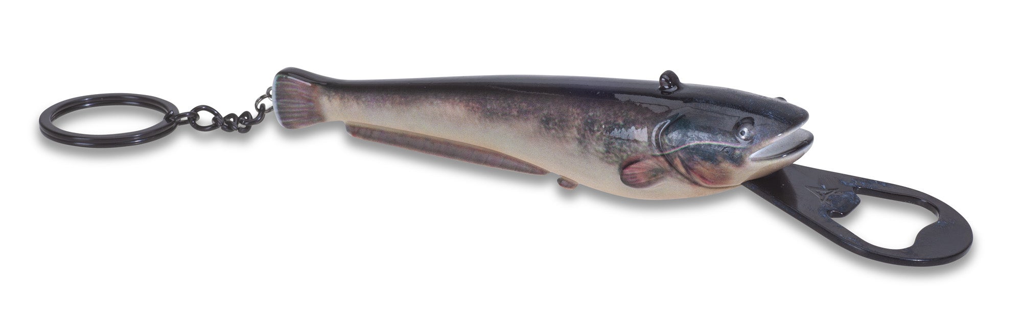 Wels-Schlüsselanhänger mit Flaschenöffner – einzigartiges Naturmotiv für alle, die das Besondere lieben Naturgetreuer Wels-Schlüsselanhänger mit integriertem Flaschenöffner – kräftige Körperform mit markanten Barteln, liebevoll gestaltet für Naturfreunde, Sammler & besondere Geschenkideen mit Herz