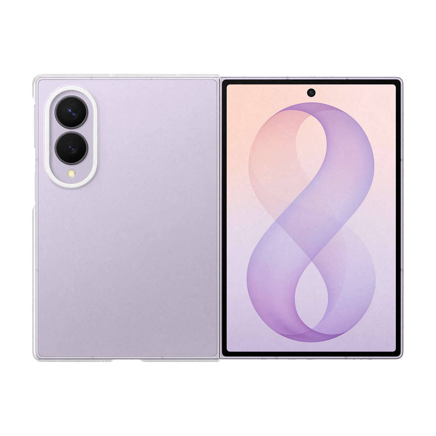 Samsung Galaxy Z Fold8 Clear case transparant