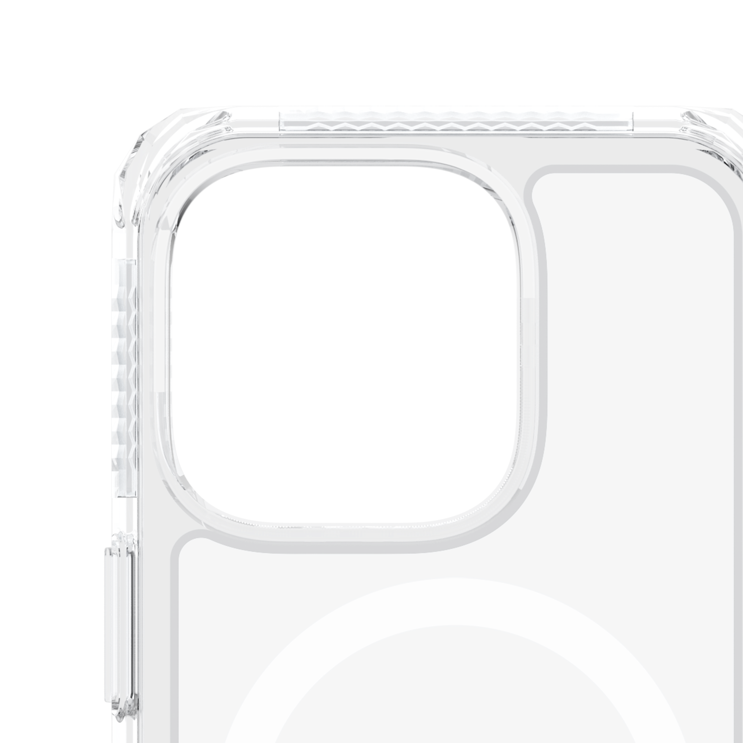 SoSkild iPhone 16 Pro Defend heavy impact case met magnetische ring transparant