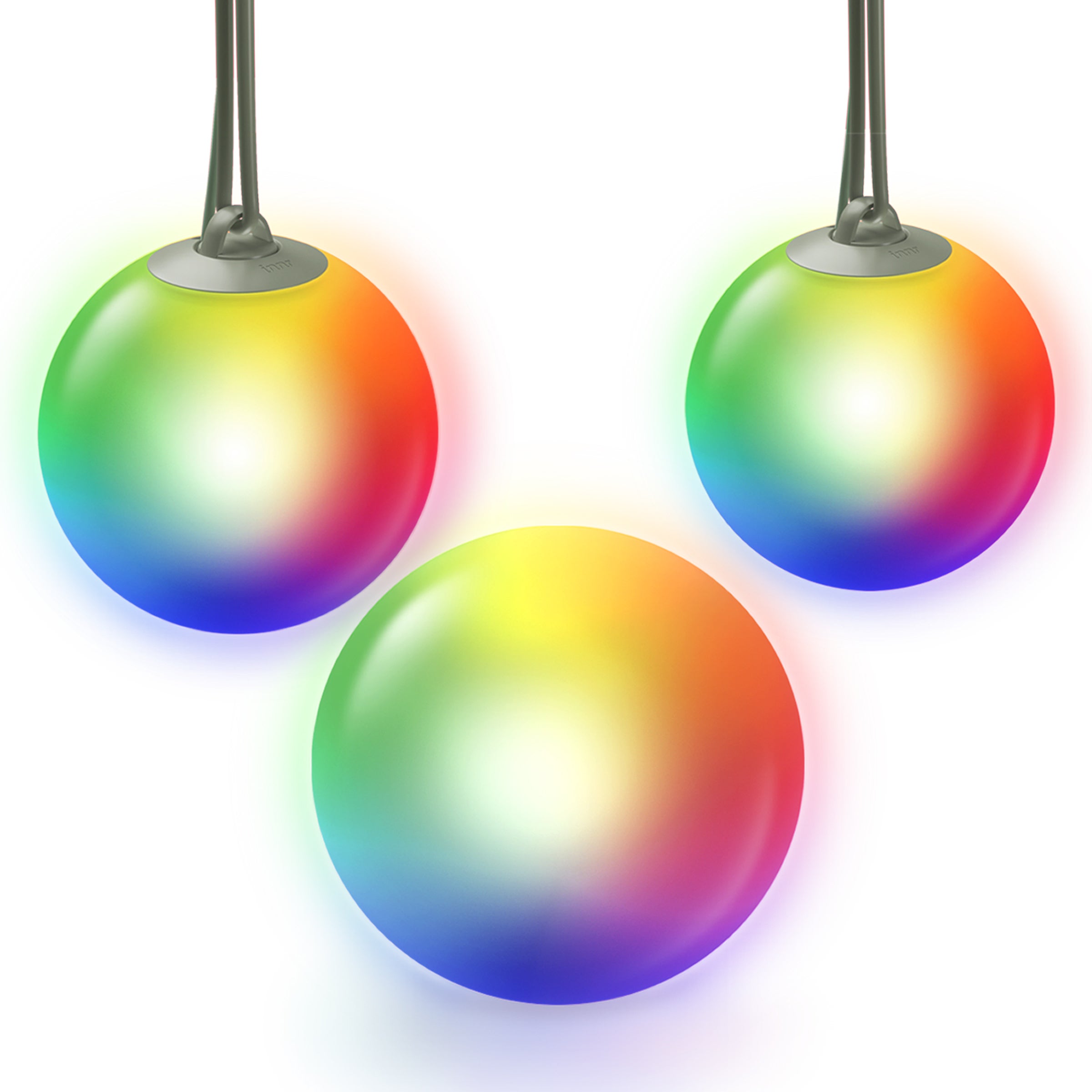 Innr Slimme buitenverlichting globe 3-pack wit