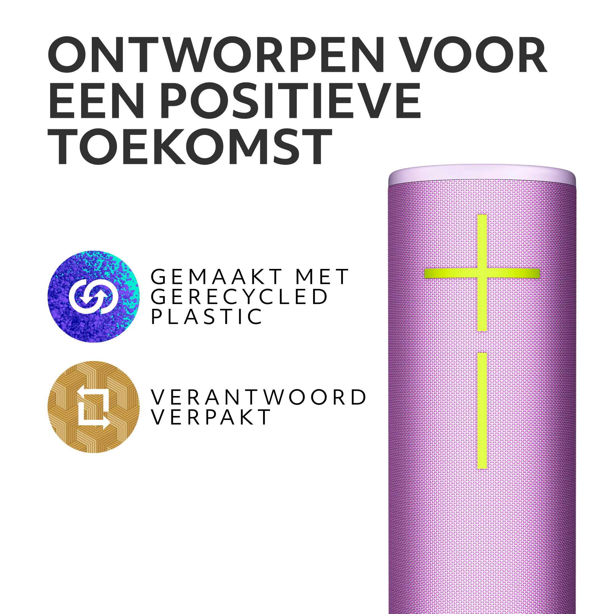 Ultimate Ears Boom 4 bluetooth speaker lila