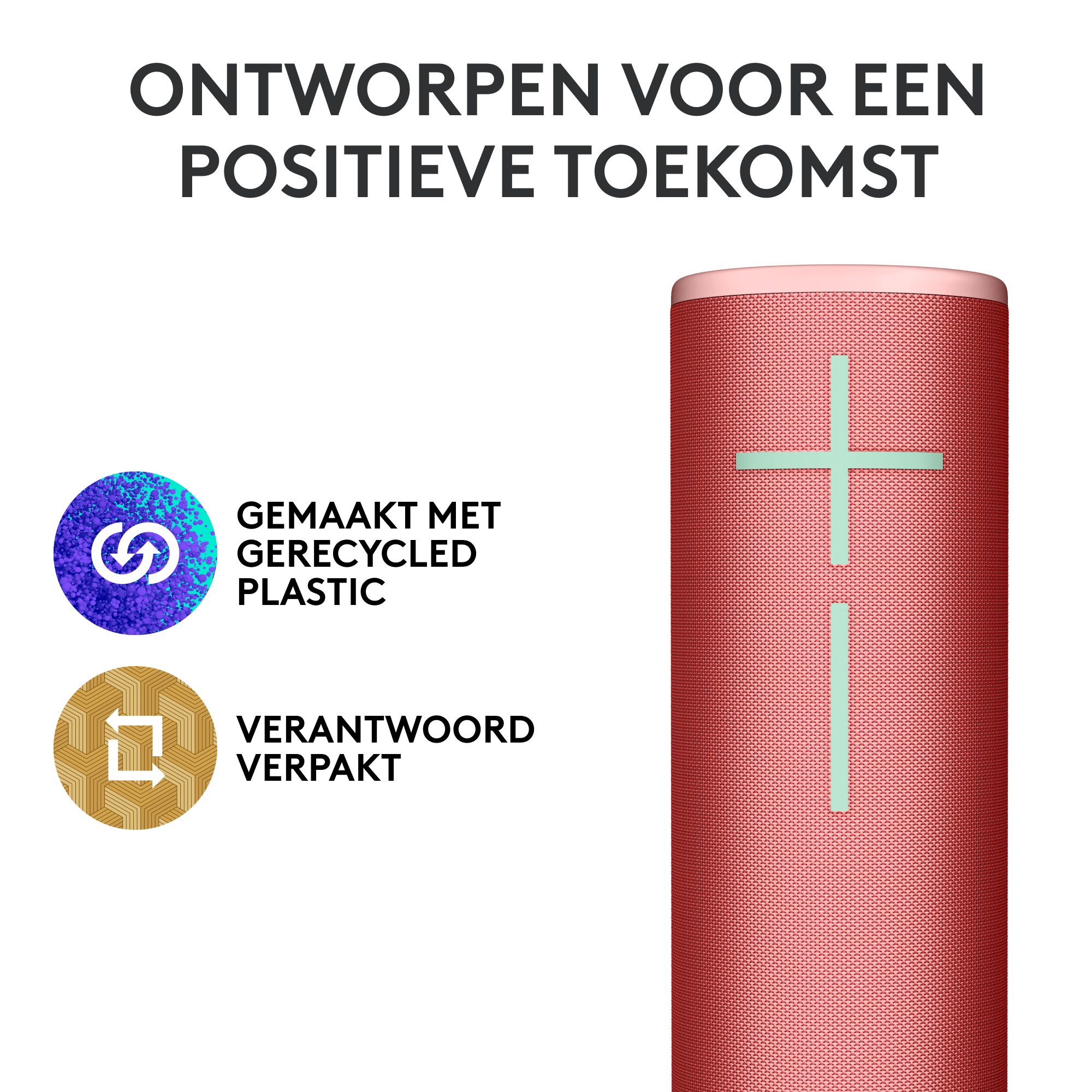 Ultimate Ears Megaboom 4 bluetooth speaker roze