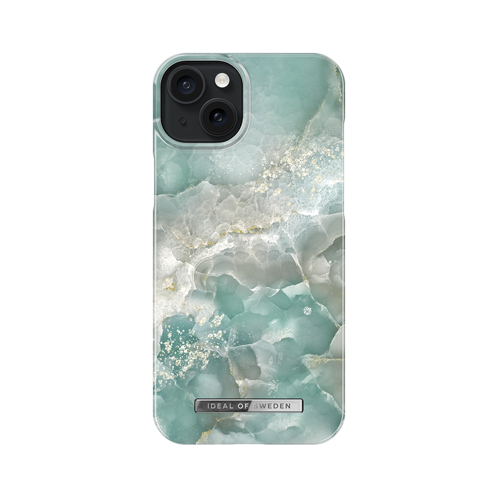 iDeal of Sweden iPhone 15 Plus Fashion back case azura marble