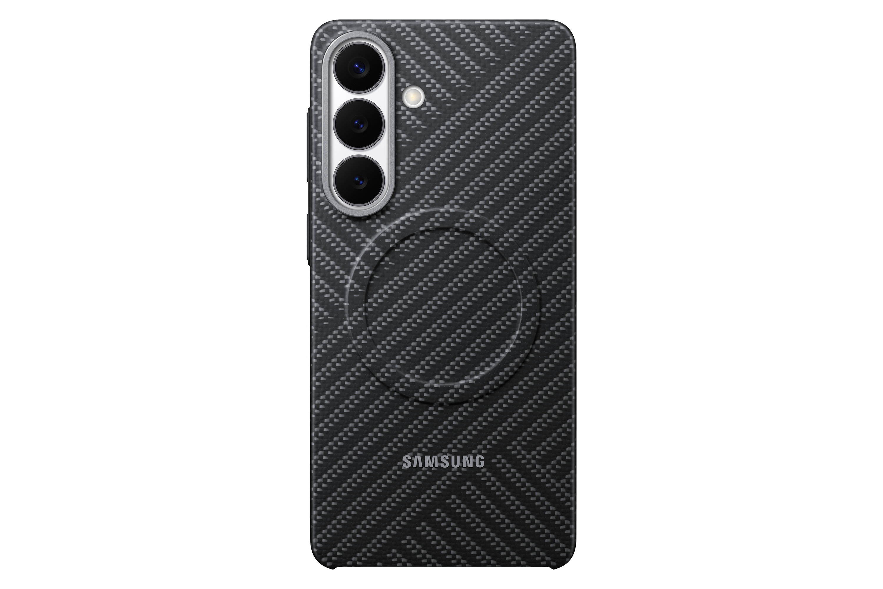 Samsung Galaxy S26+ Carbon magnet case grijs
