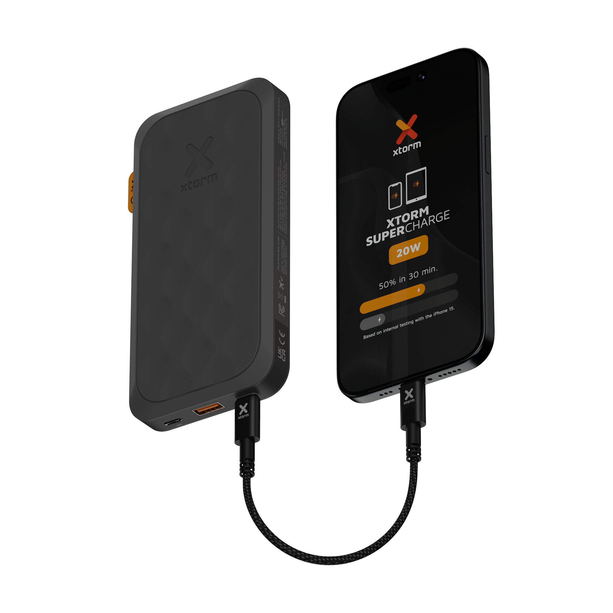 Xtorm Powerbank 10.000 mAh 20W Fuel Series 5 zwart
