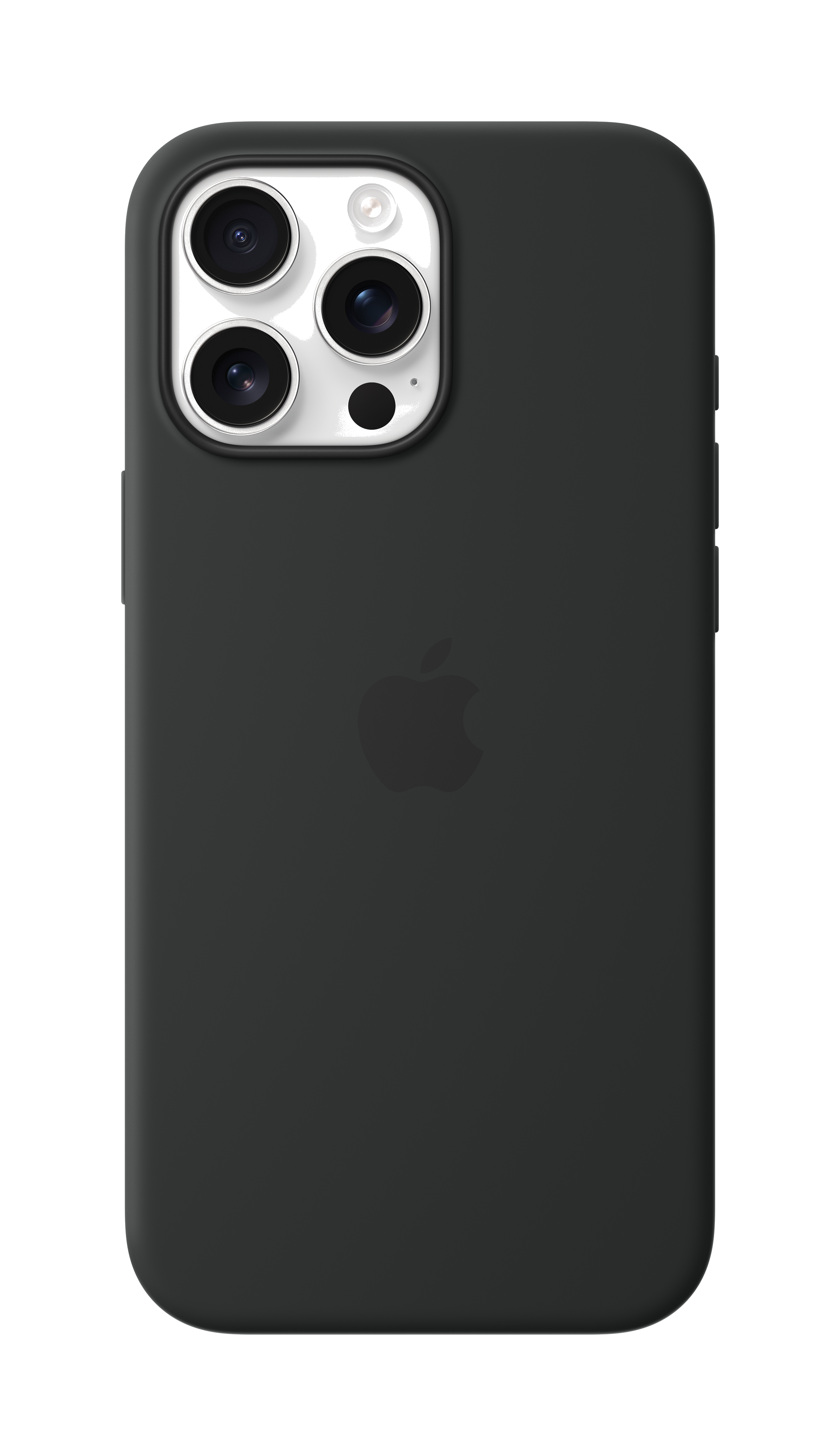 Apple iPhone 16 Pro Max Silicone case met MagSafe zwart