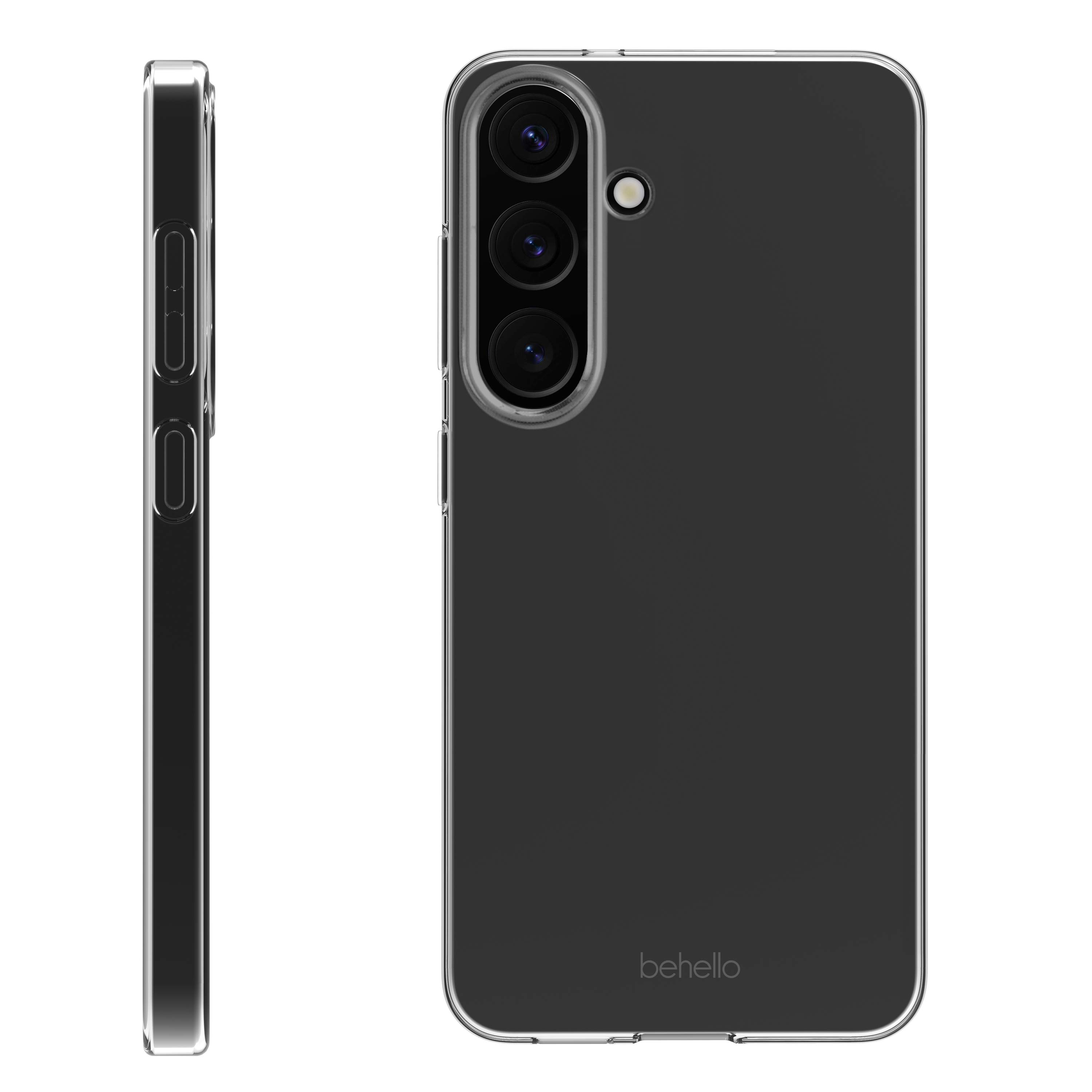 BeHello Samsung Galaxy S25 Thin gel case transparant