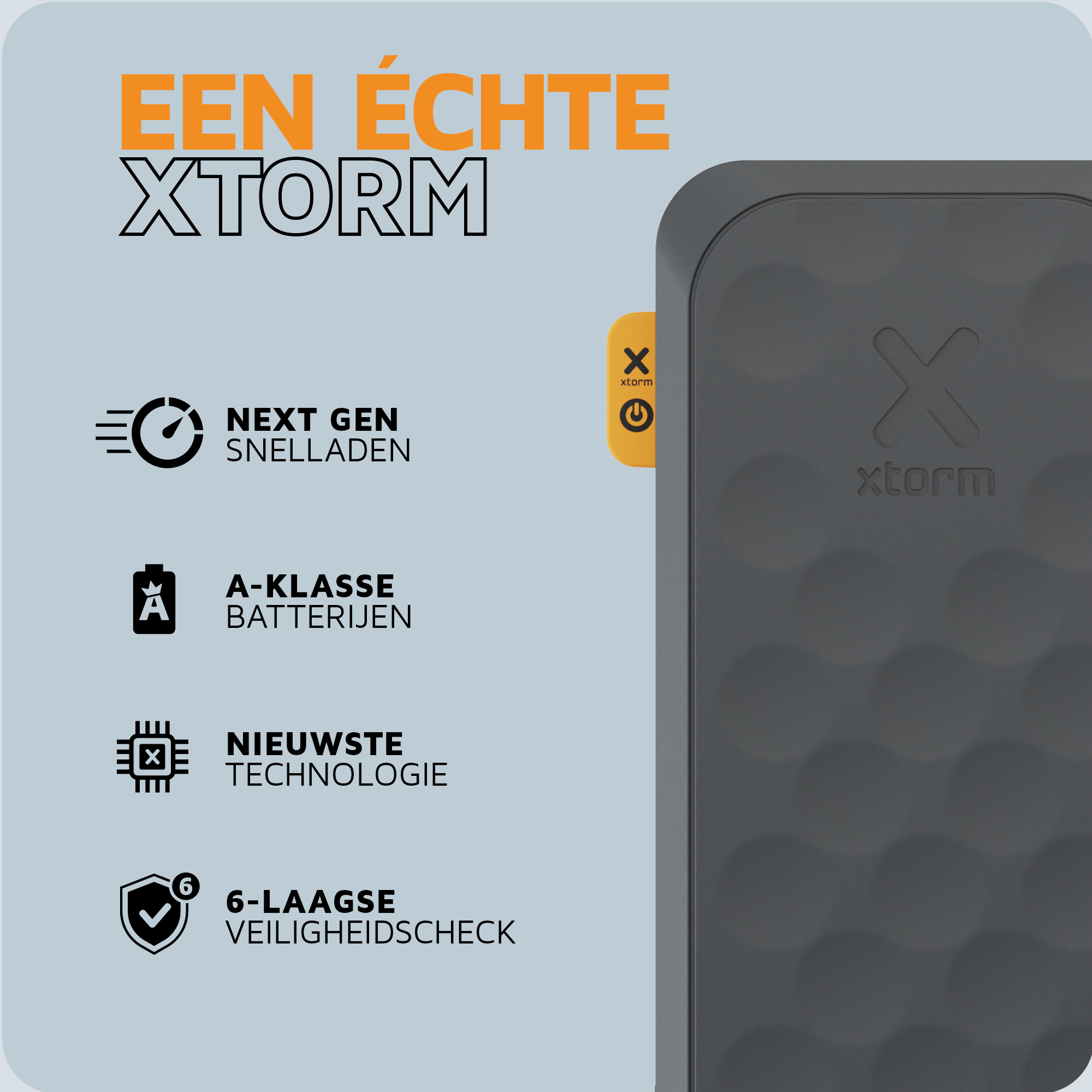 Xtorm Powerbank 20.000mAh 35W zwart