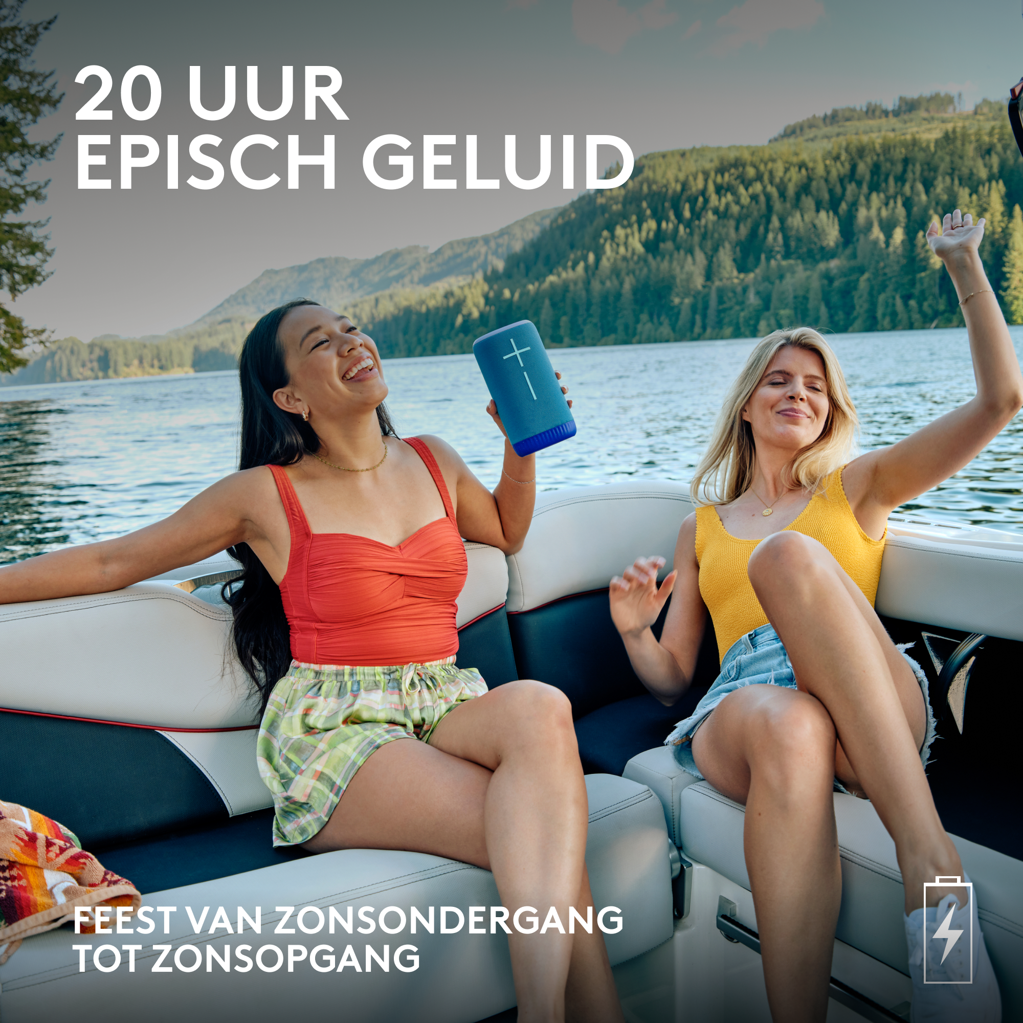 Ultimate Ears Everboom 4 Bluetooth speaker zwart