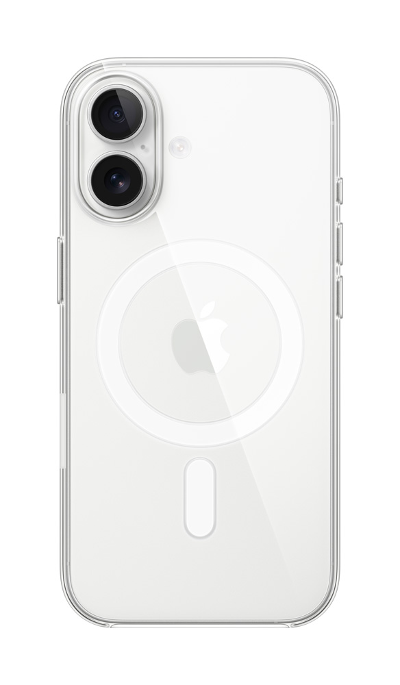 Apple iPhone 17 Clear case met MagSafe transparant