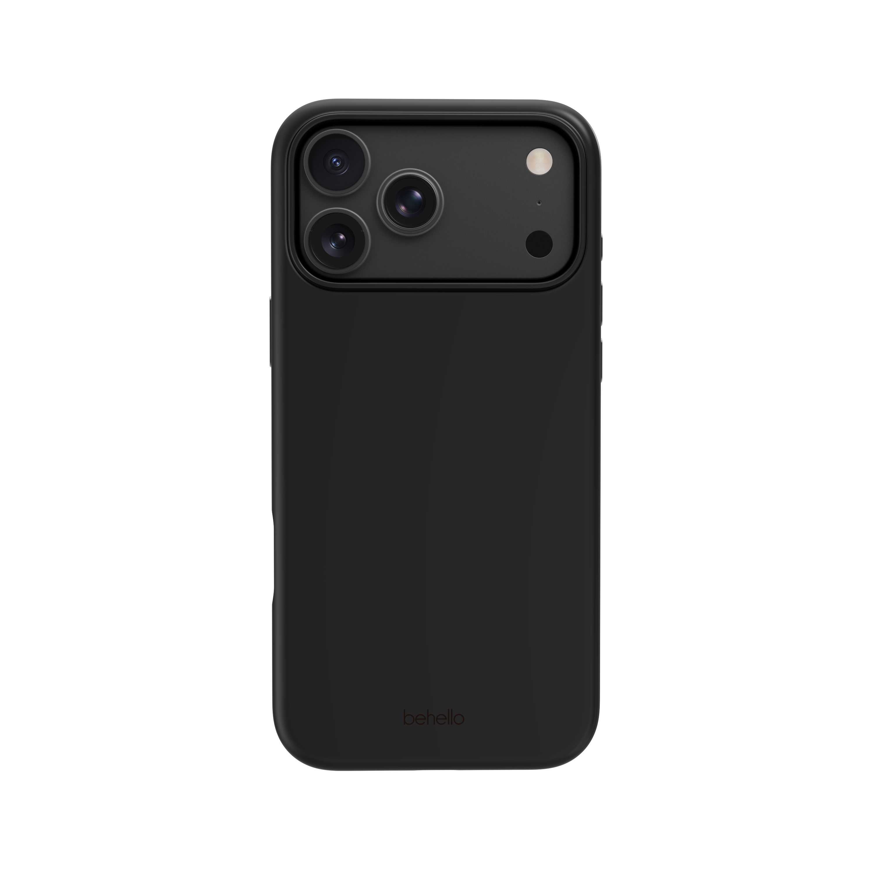 BeHello iPhone 18 Pro Max / 17 Pro Max Liquid silicone case zwart