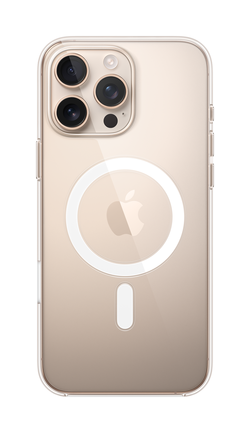 Apple iPhone 16 Pro Max Clear case met MagSafe transparant