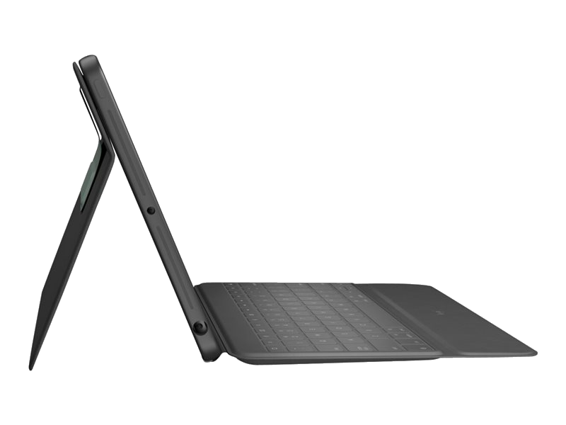 Logitech iPad (10e generatie) Rugged folio toetsenbordcase QWERTY zwart