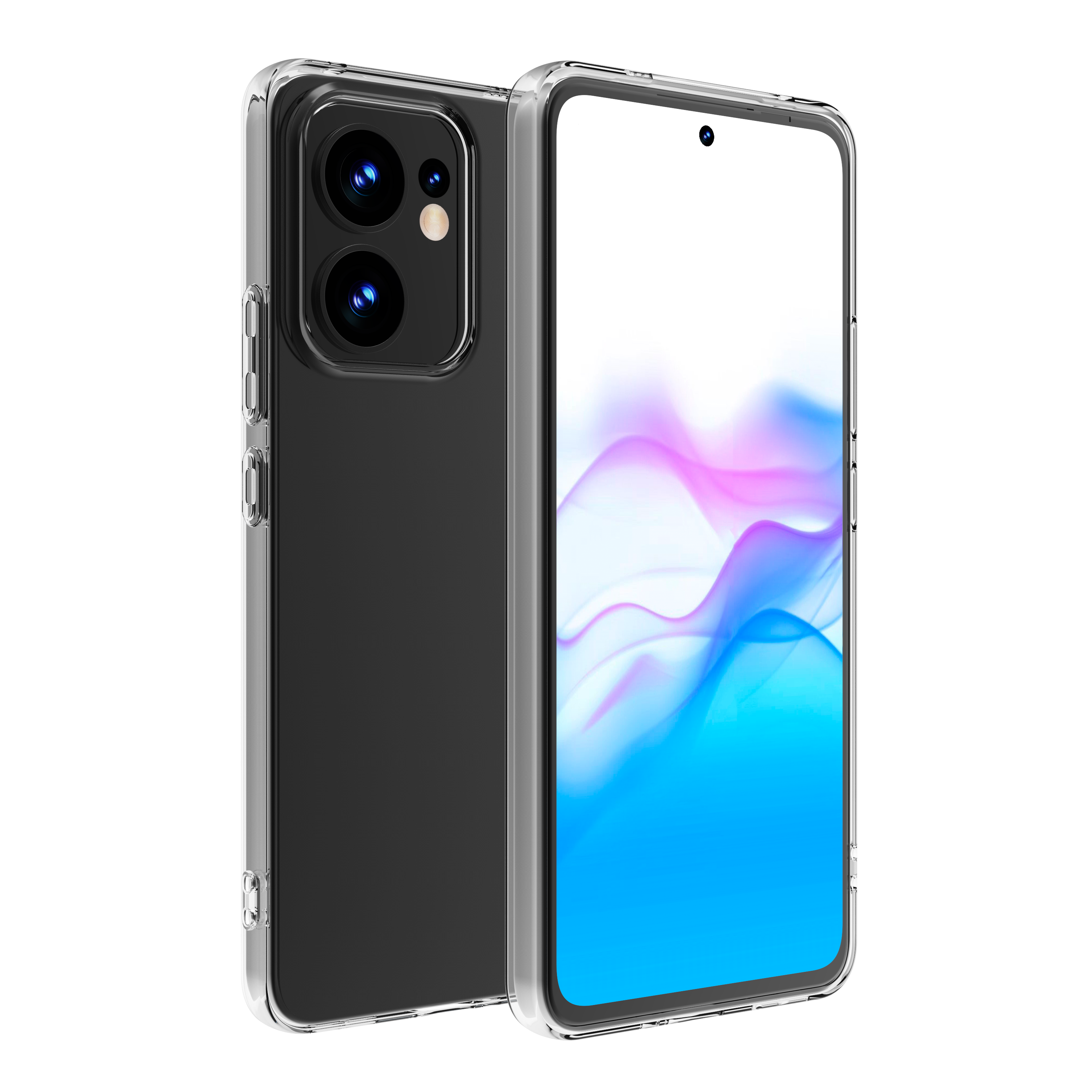 BeHello Oppo Reno13 F Thin gel case transparant