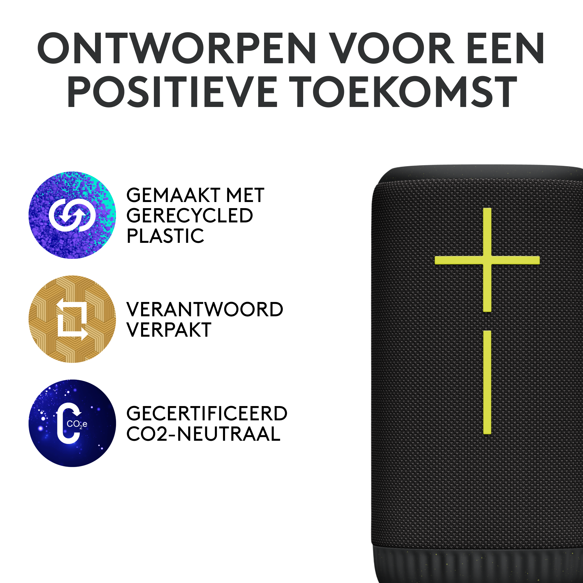 Ultimate Ears Everboom 4 bluetooth speaker zwart