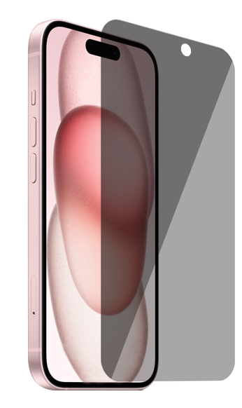 BeHello iPhone 15 Privacy glass screen protector