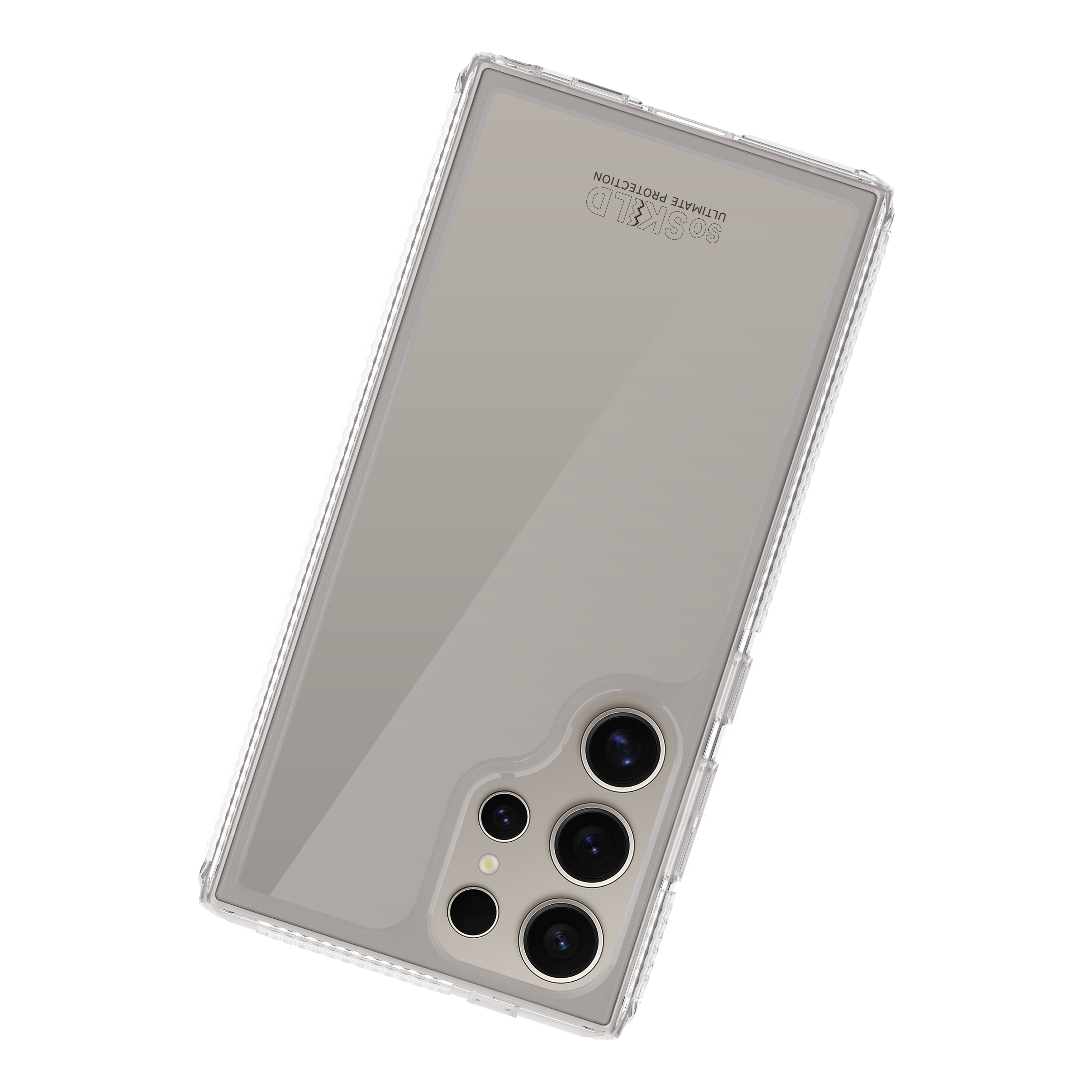 SoSkild Samsung Galaxy S24 Ultra Defend heavy impact case transparant