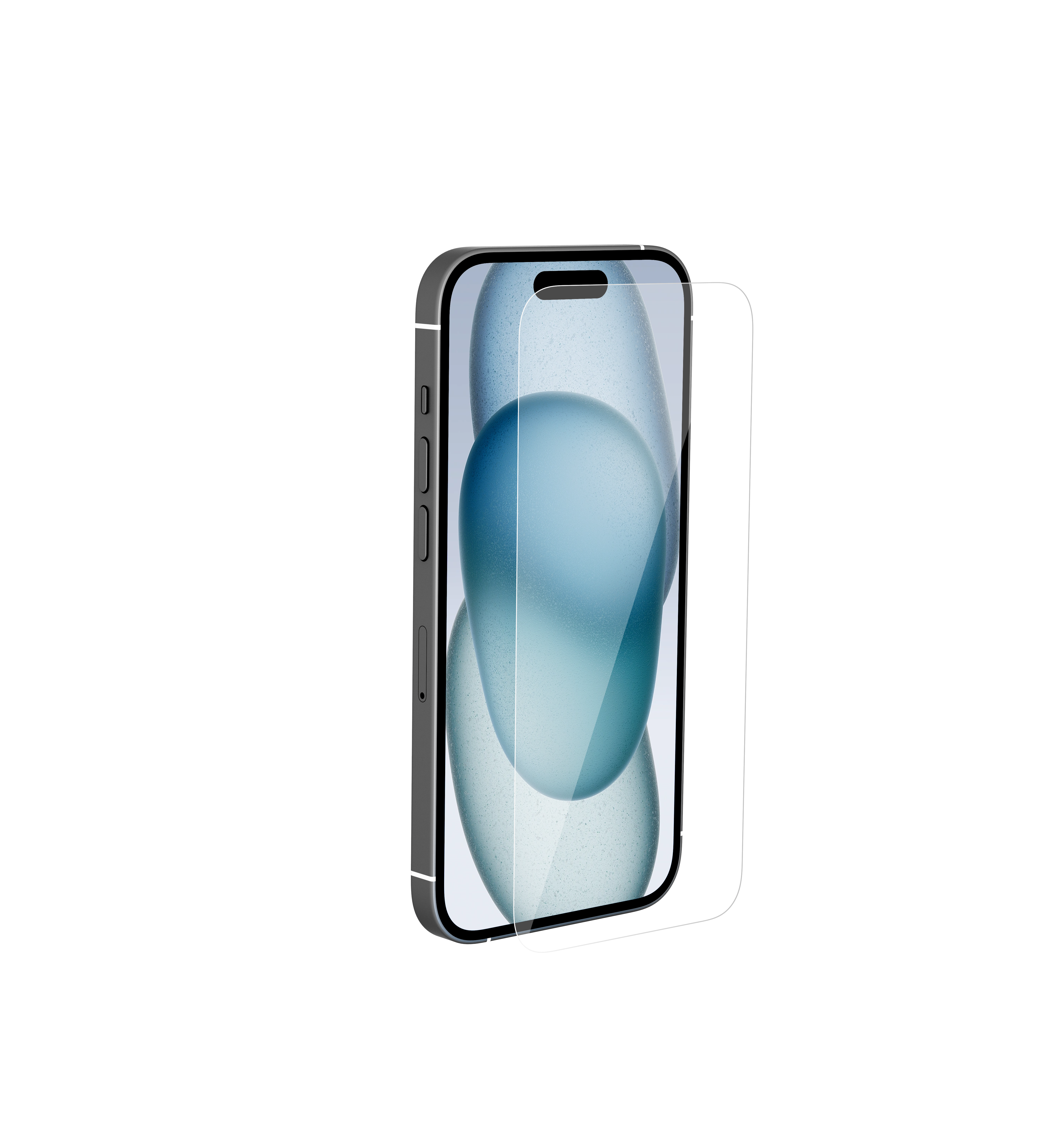 BeHello iPhone 15 High impact glass screenprotector