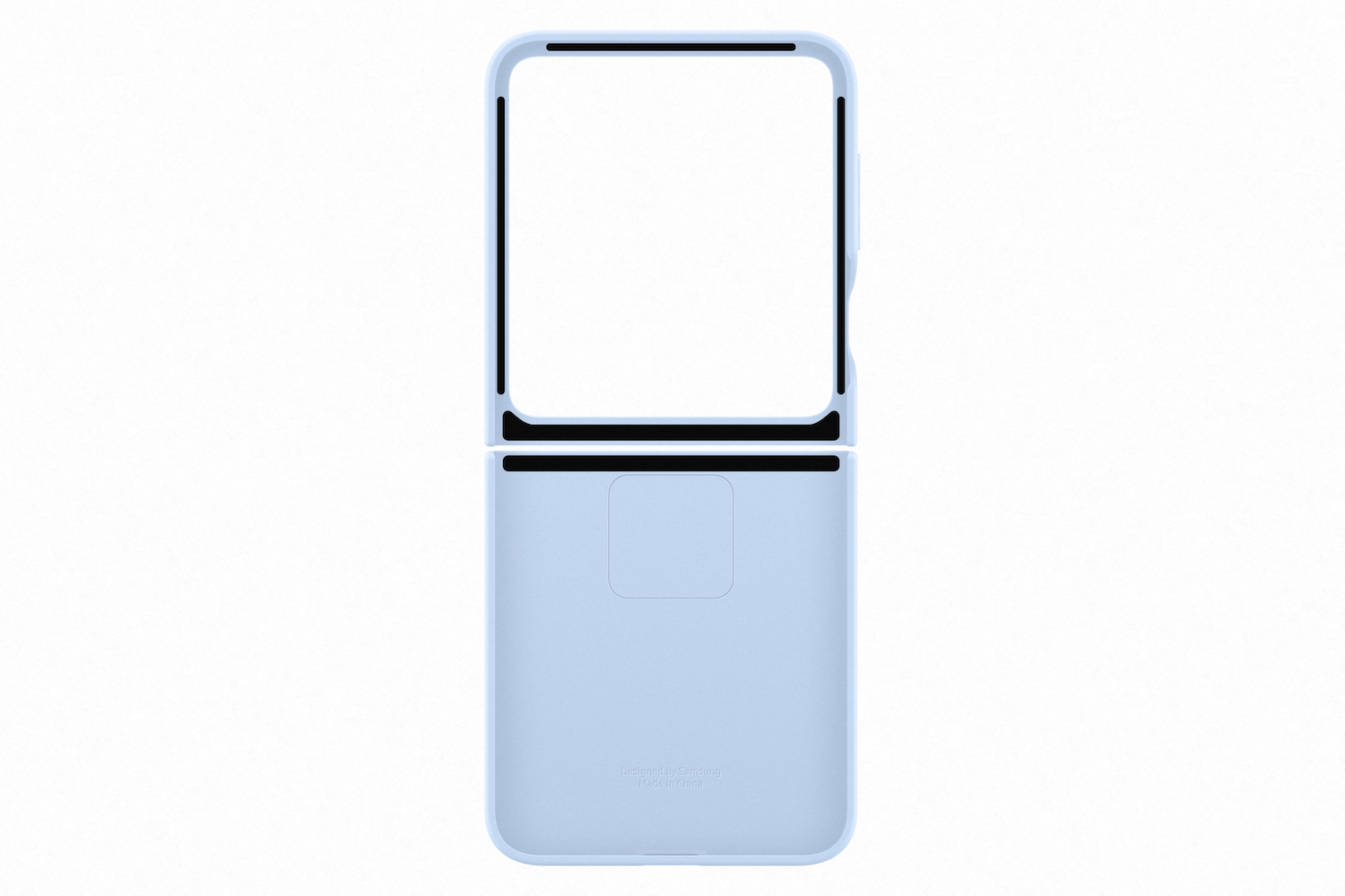 Samsung Galaxy Flip6 Silicone case blauw