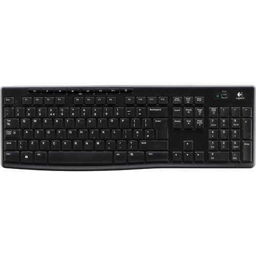 Logitech K270 draadloos toetsenbord AZERTY zwart