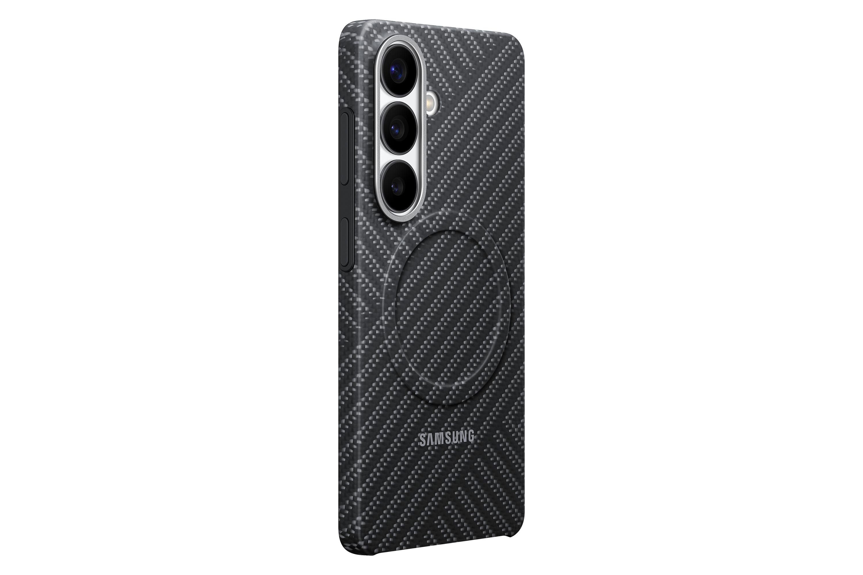 Samsung Galaxy S26 Carbon magnet case grijs