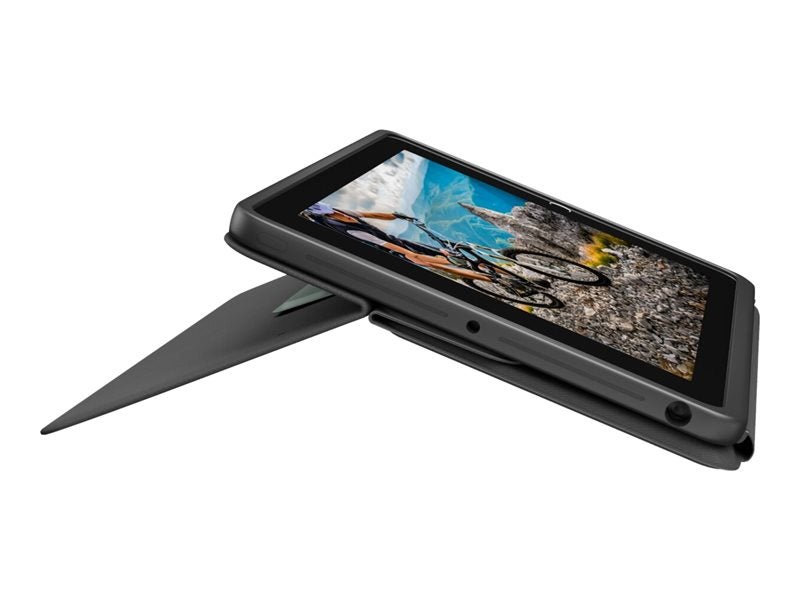 Logitech iPad (10e generatie) Rugged folio toetsenbordcase QWERTY zwart