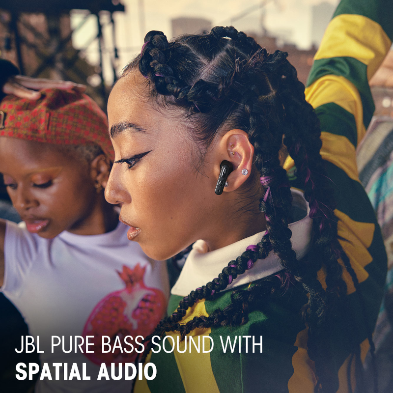 JBL Tune Flex 2 NC draadloze oordopjes zwart