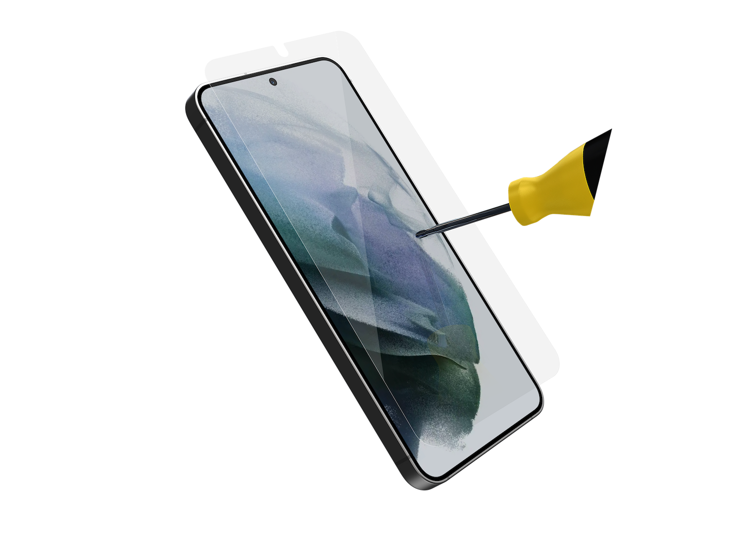 BeHello Samsung Galaxy S25 High impact glass screenprotector
