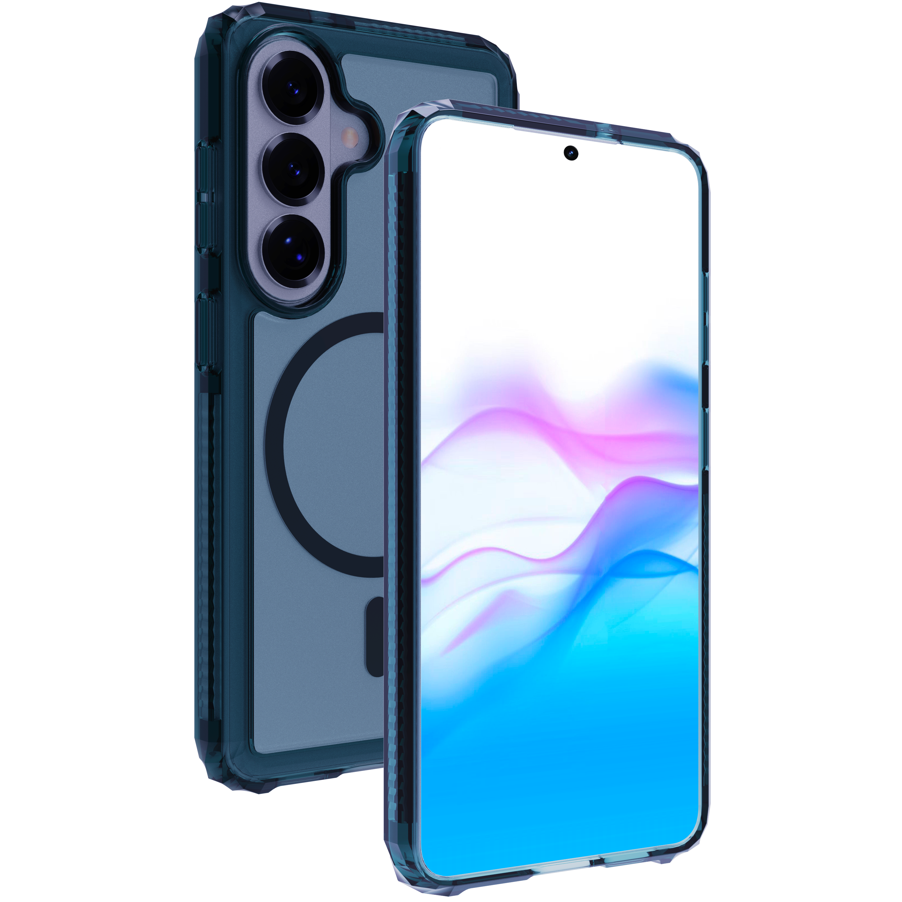 SoSkild Samsung Galaxy S26 Defend heavy impact case met magnetische ring grijs